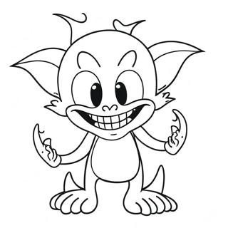 Ink Demon Bendy Coloring Page 65112-52346