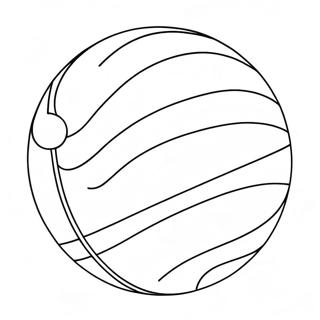 Beach Ball Coloring Pages