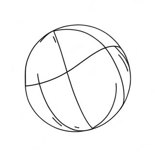 Beach Ball Coloring Page 6511-5364