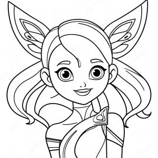 Winx Club Musa Coloring Page 65132-52362