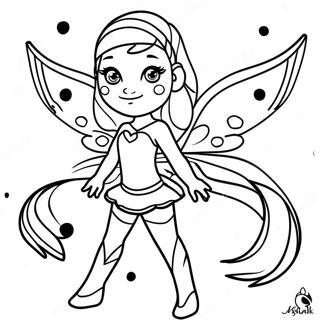 Winx Club Musa Coloring Page 65132-52363