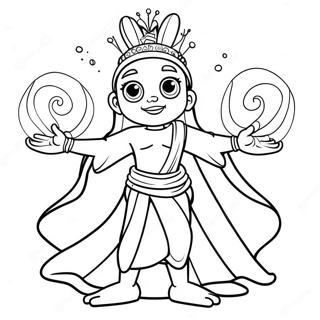 Musa In Magical Outfit Coloring Page 65133-52365