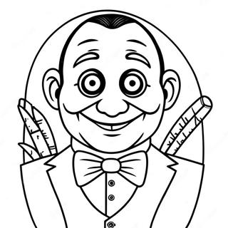 Billy The Puppet Coloring Page 65142-52370