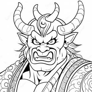 Oni Coloring Page 65172-52391