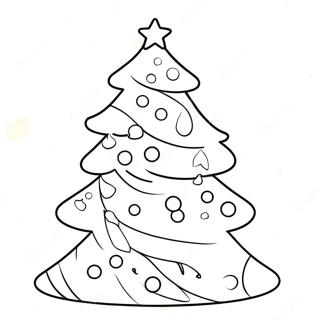 Lisa Frank Christmas Tree Coloring Page 65182-52402