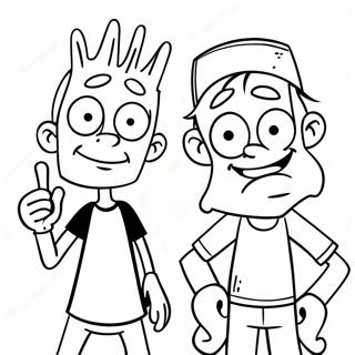 Ed Edd N Eddy Coloring Page 65192-52410