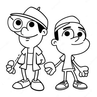 Ed Edd N Eddy Coloring Page 65192-52412