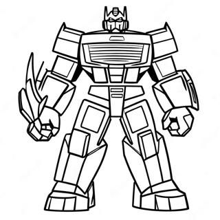 Transformers Robots In Disguise Coloring Page 65232-52442