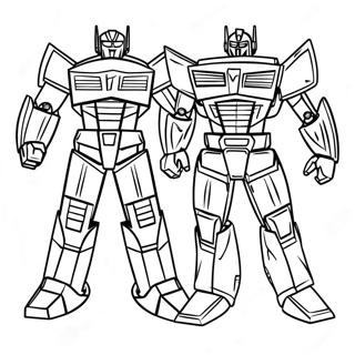 Transformers Robots In Disguise Coloring Page 65232-52444