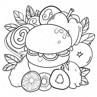 Vegan Food Coloring Page 65312-52504