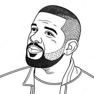 Drake Coloring Pages