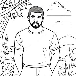 Drake Coloring Page 6531-5378