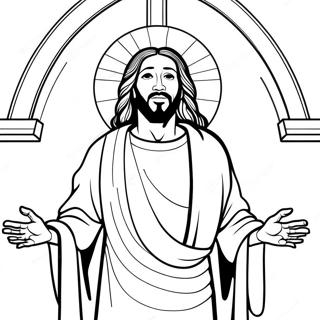 Black Jesus Coloring Pages