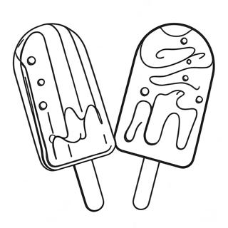 Popsicle Coloring Pages