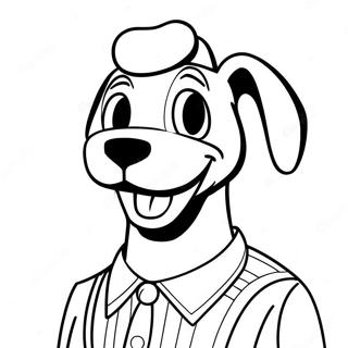 Duke With A Cheerful Smile Coloring Page 65463-52623