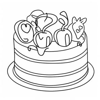 Wayne Thiebaud Coloring Pages