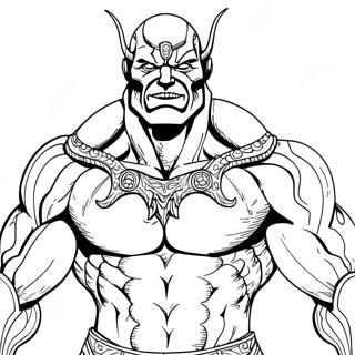 Dark Titan Coloring Page 65492-52648