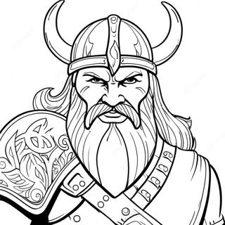 Viking Coloring Page 6551-5390