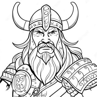 Viking Coloring Page 6551-5391