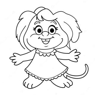 Abby Cadabby Coloring Page 65552-52706