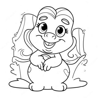 Magical Abby Cadabby Coloring Page 65553-52694