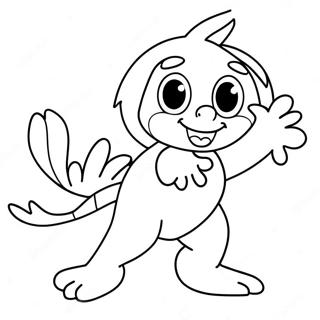 Magical Abby Cadabby Coloring Page 65553-52696