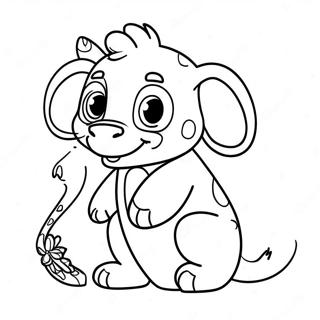 Pajanimals Coloring Pages