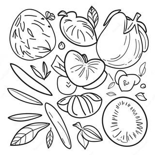 Seeds Coloring Page 65612-52738