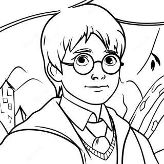 Harry Potter And The Sorcerer's Stone Coloring Pages