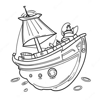 Treasure Planet Coloring Pages