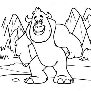 Smallfoot Adventure Coloring Page 65643-52770