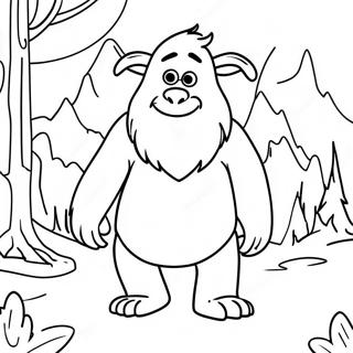 Smallfoot Adventure Coloring Page 65643-52771