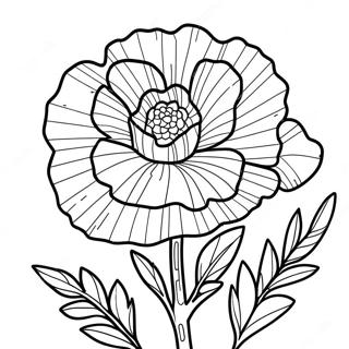 Carnation Coloring Pages