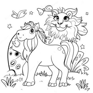 Carnival Of The Animals Coloring Page 65722-52830