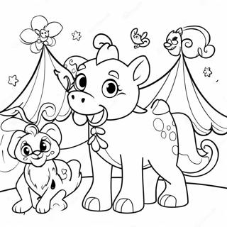 Carnival Of The Animals Coloring Page 65722-52832