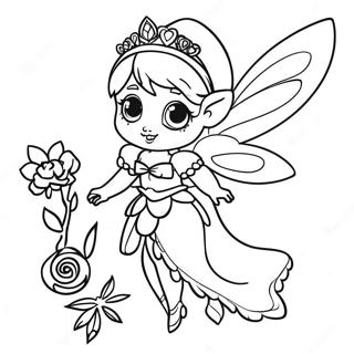 Vidia Fairy Coloring Page 65752-52854