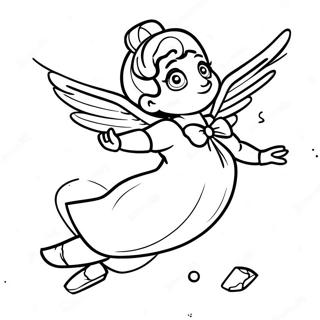 Vidia Flying In The Sky Coloring Page 65753-52858