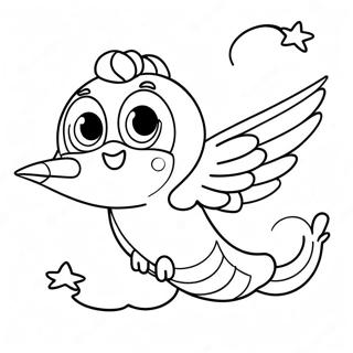 Vidia Flying In The Sky Coloring Page 65753-52859