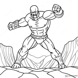 Colossal Titan In Battle Coloring Page 65773-52870