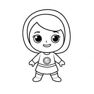 Wordgirl Coloring Pages