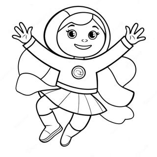 Wordgirl Coloring Page 65802-52894