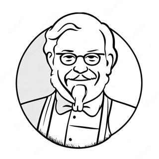 Kfc Coloring Pages