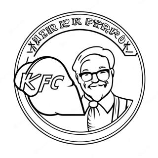 Kfc Logo Coloring Page 65822-52910