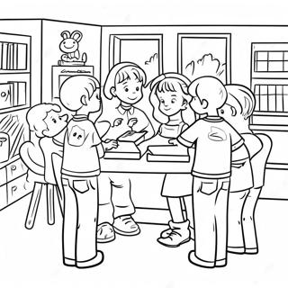 Funny Tales Of A Fourth Grade Nothing Coloring Page 65833-52924