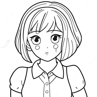 Yandere Simulator Coloring Pages