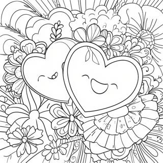 Heartwarming You Are Loved Coloring Page 65883-52958