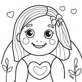 Heartwarming You Are Loved Coloring Page 65883-52960