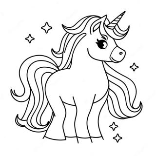 Sassy Unicorn Coloring Page 65913-52986