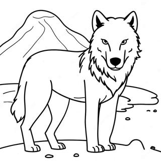 Arctic Wolf Coloring Page 65932-53000