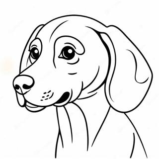 Weimaraner Coloring Pages